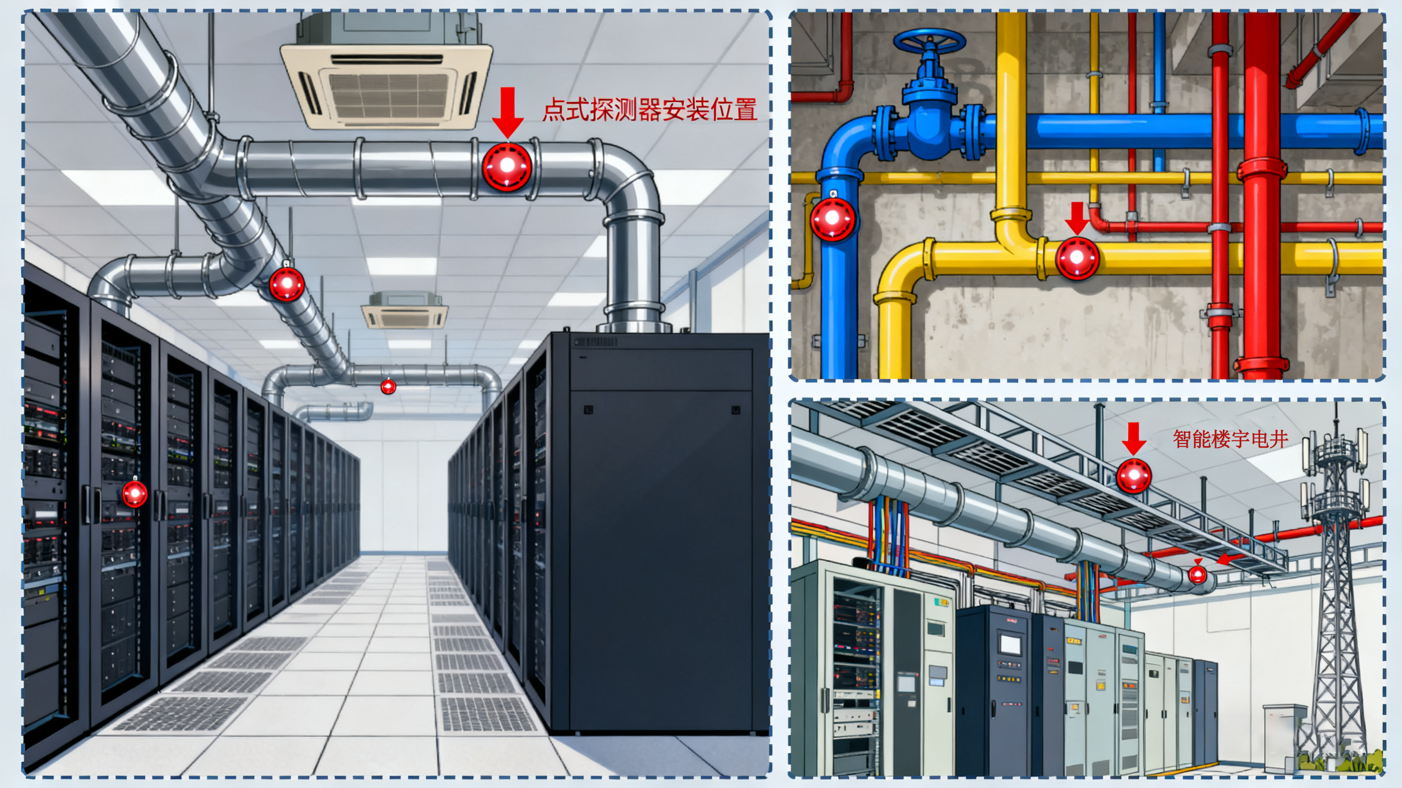 非定位漏水檢測(cè)繩：大范圍泄漏防護(hù)的“敏銳神經(jīng)”